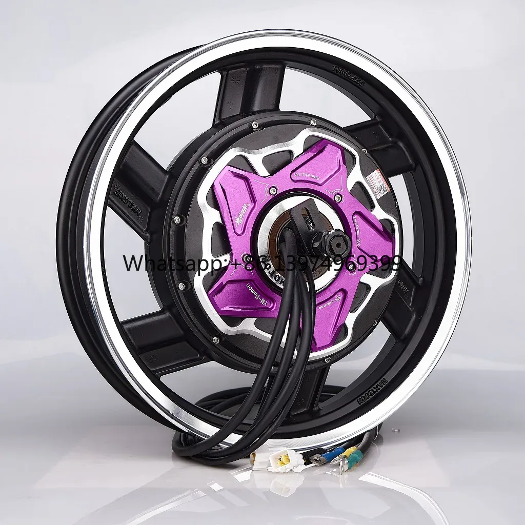 Ev Electric Motor Conversion Kit Car - Motor Balap Berdaya Tinggi 17 Inci
